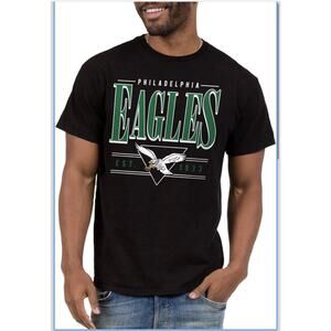 Junk Food Philadelphia Eagles Men’s T Shirt XL Black